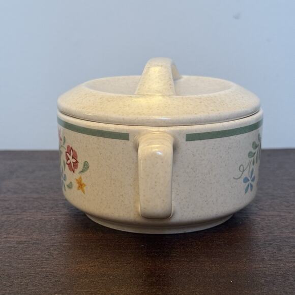 VTG Lenox Quakertown Temper-Ware Sugar with Lid Creamer Discontinued Replacement - Picture 10 of 16